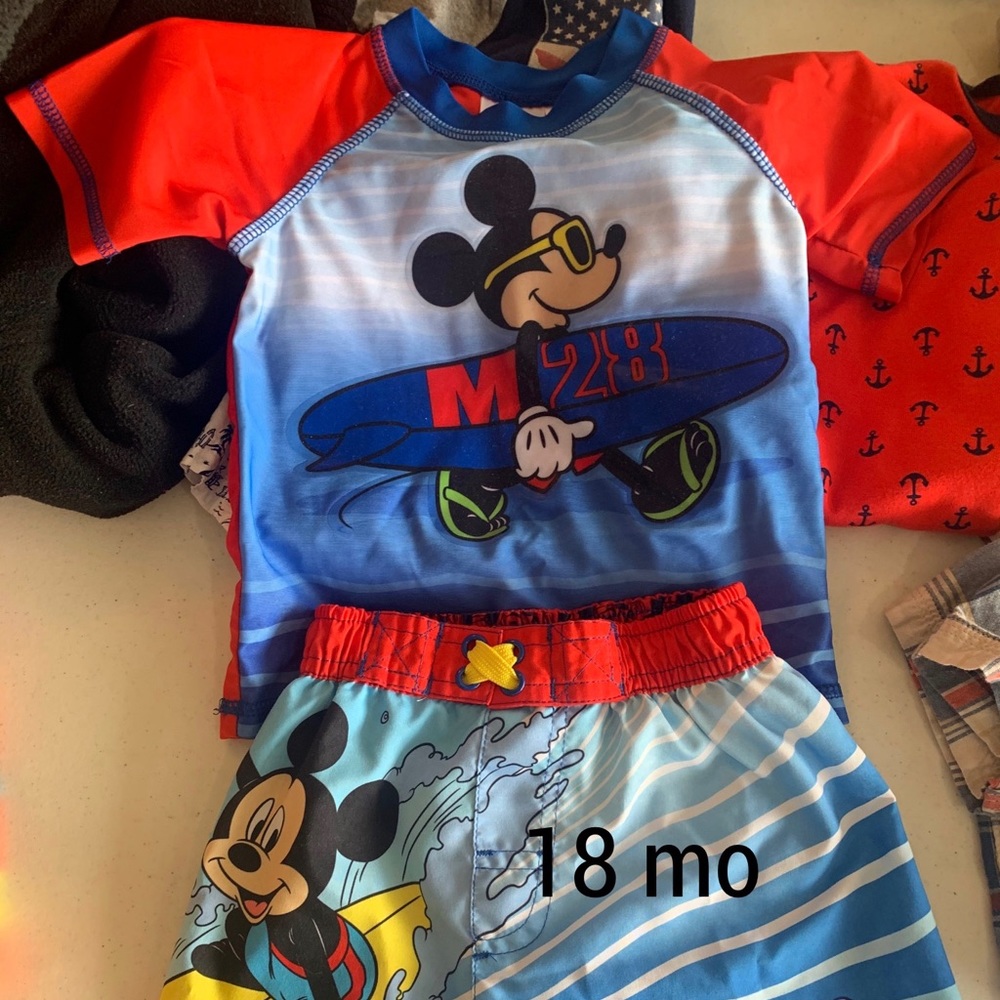 Toddler Mickey Mouse Swim Set